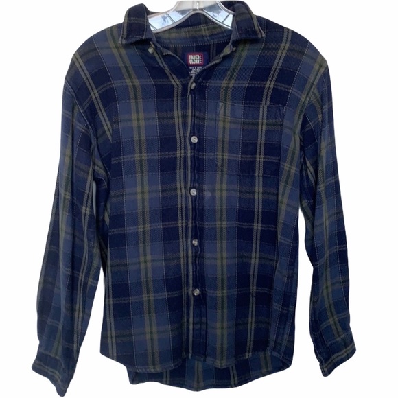 Other - Plaid Button Up Long Sleeve Shirt L